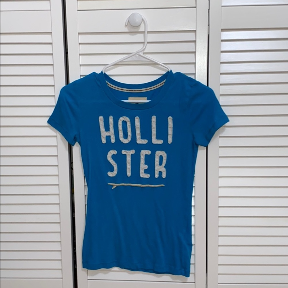Blue Hollister Women's Shirt